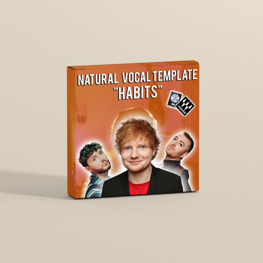 Natural Vocal Template "Habits" for Logic Pro X